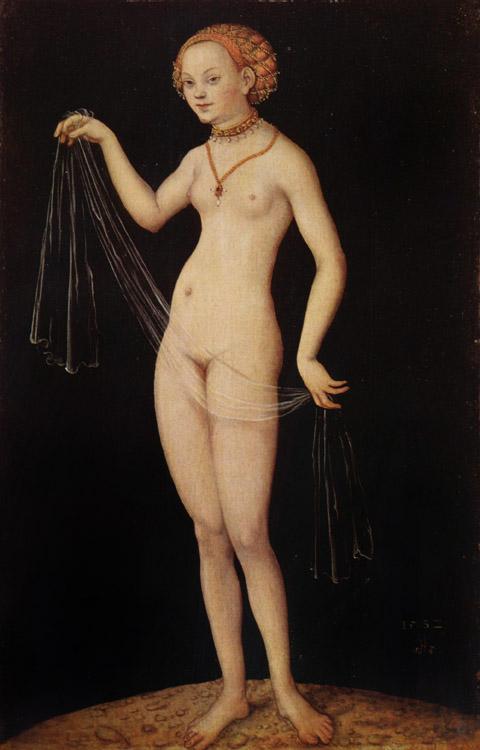 CRANACH, Lucas the Elder Venus (nn03) oil painting picture